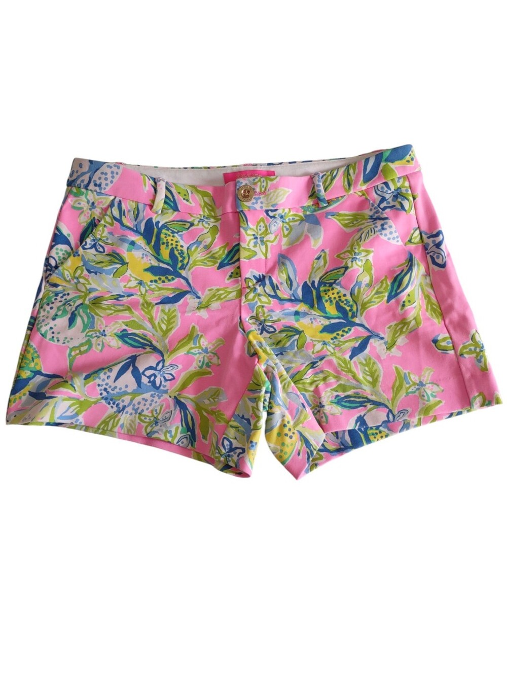 Lilly Pulitzer Size 8 Callahan Knit Squeeze The Day Shorts